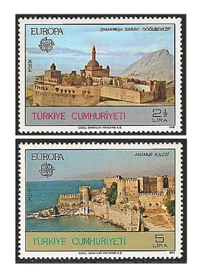 Турция. 1978. EUROPA - CEPT. Памятники архитектуры. Серия из 2 марок