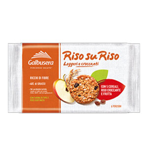 GALBUSERA RISO SU RISO CEREALI E FRUTTA 240G 12