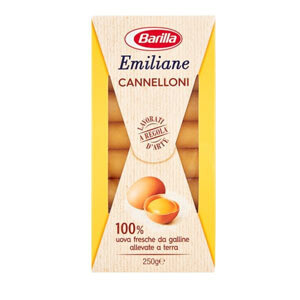 BARILLA PASTA ALL'UOVO CANNELLONI N 188 GR 250