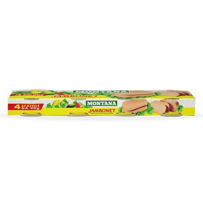 CARNE MONTANA JAMBONET GR 90X4 12
