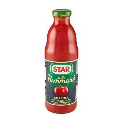 STAR PUMMARO PASSATA CLASSICO BOTTIGL 700 ML 12