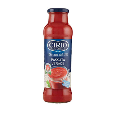 CIRIO PASSATA VERACE BOTT GR 700 12