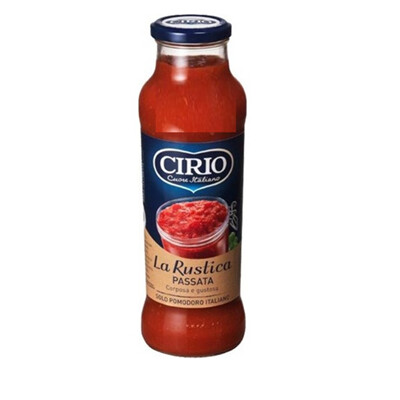 CIRIO PASSATA RUSTICA BOTT GR 680 12