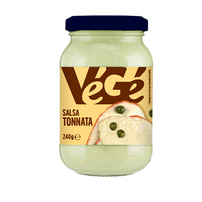 SALSA TONNATA VASO VETRO GR 240 6 DELIZIE