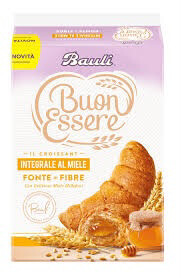 MERENDA CROISSANT INTEGR MIELE X5 GR 250 12 BAULI