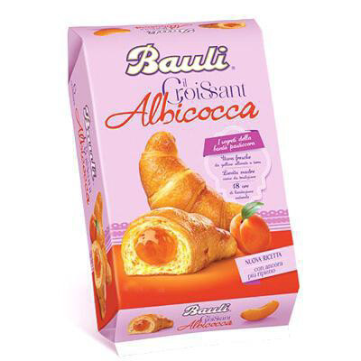 MERENDA CROISSANT X6 ALBICOCCA GR 300 12 BAULI