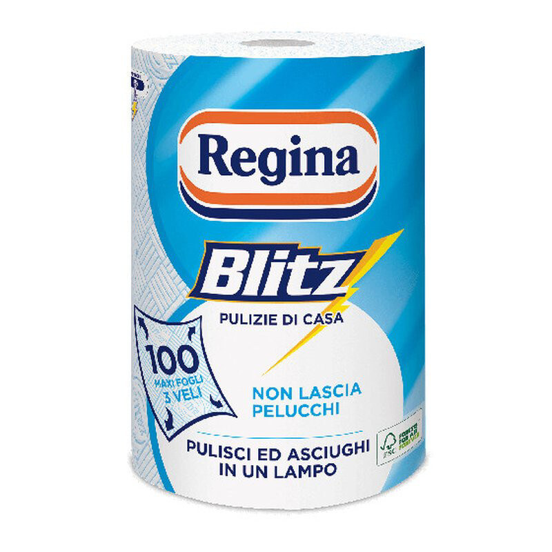 ASCIUGATUTTO REGINA BLITZ 3V 1 ROTOLO 5