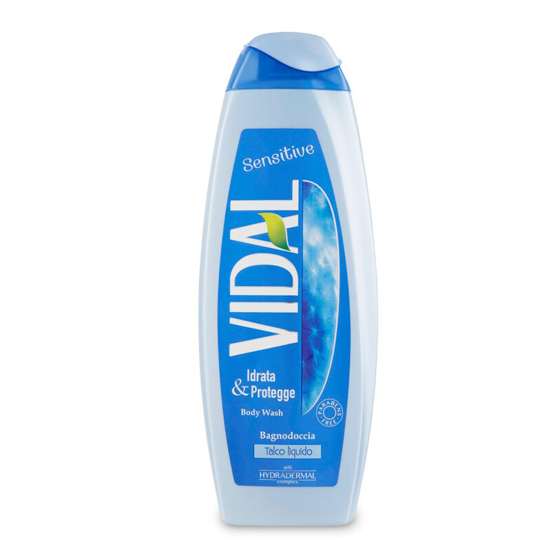 VIDAL BAGNODOCCIA SENSITIVE TALCO ML 500 VIDAL BAGNODOCCIA SENSITIVE TALCO ML 500