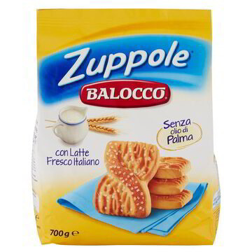 BALOCCO BISCOTTI ZUPPOLE GR 700 S OLIO PALMA 12
