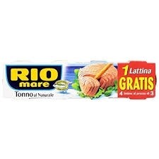 TONNO RIO MARE GR 80 X 3 1 NATURALE 24
