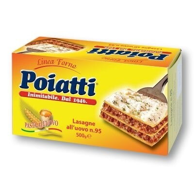 POIATTI N 95 LASAGNE AST UOVO GR 500