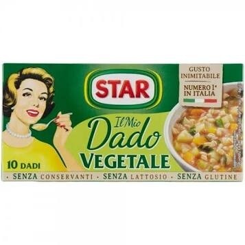 STAR DADO VEGETALE 10 CUBI 100 GR