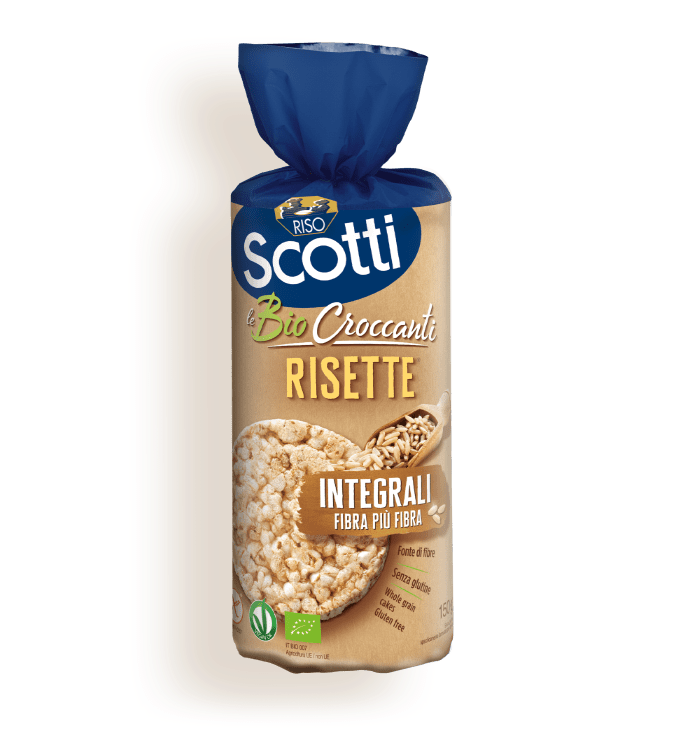 GALLETTE RISO INTEGRALI CON FIBRE GR 150 SCOTTI