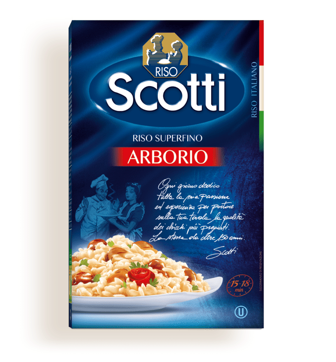 SCOTTI RISO SUPERFINO ARBORIO KG1