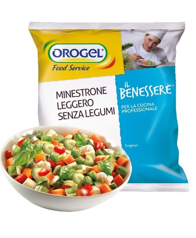 MINESTRONE LEGGERO SENZA LEGUMI KG 2 5 4 OROGEL MINESTRONE LEGGERO SENZA LEGUMI KG 2 5 4 OROGEL