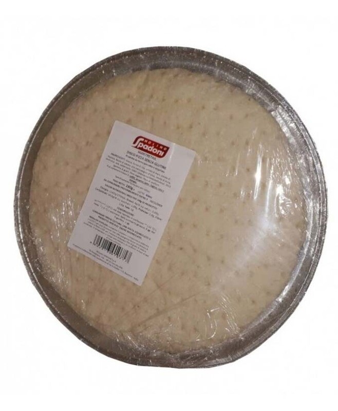 -11220- BASE PIZZA SENZA GLUTINE GR 280 8 SPADONI -11220- BASE PIZZA SENZA GLUTINE GR 280 8 SPADONI