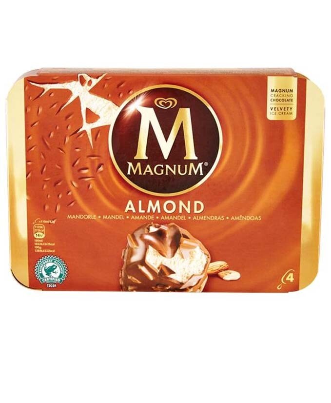 ALGIDA MAGNUM MANDORLE PZ 4 GR 328