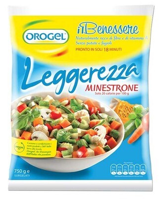 MINESTRONE LEGGEREZZA GR 750 12 OROGEL