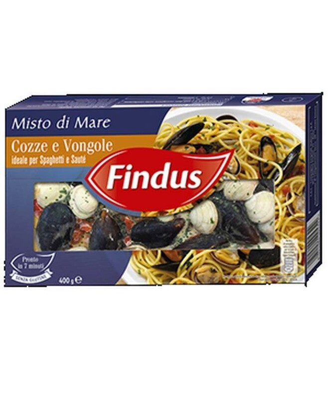 MISTO COZZE E VONGOLE FINDUS GR 400 12 MISTO COZZE E VONGOLE FINDUS GR 400 12