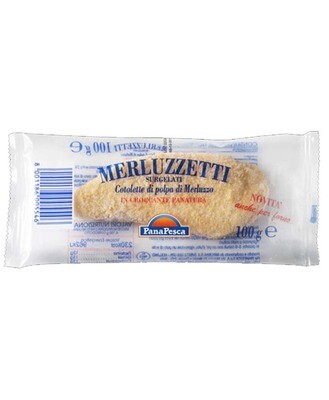 MERLUZZETTI IMPANATI GR 100 20 PANAPESCA
