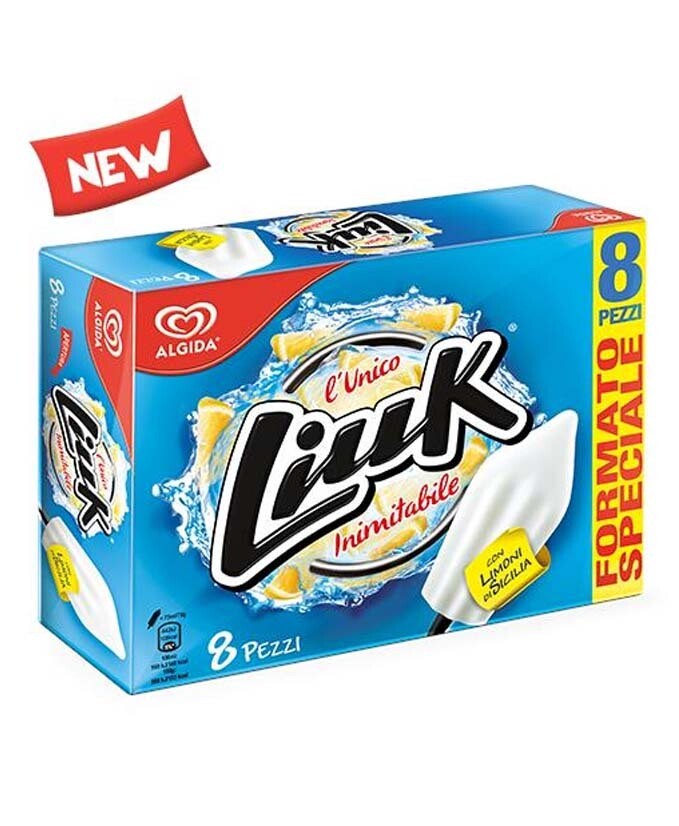 ALGIDA LIUK LIMONE PZ 8 GR 632