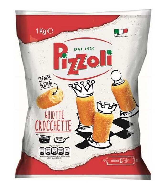 -21110- CROCCHETTE PATATE KG 1 10 PIZZOLI -21110- CROCCHETTE PATATE KG 1 10 PIZZOLI