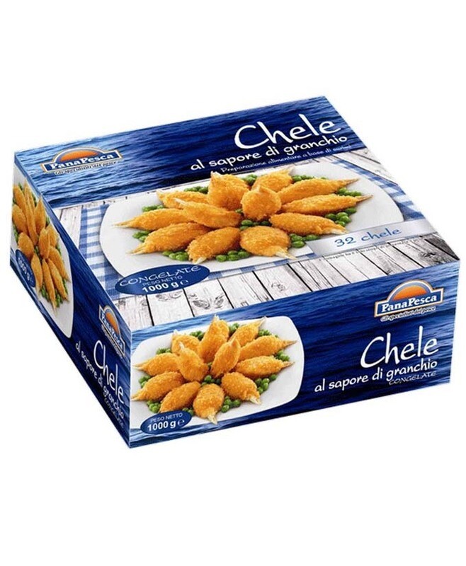 CHELE DI GRANCHIO PANATE KG 1 4 CHELE DI GRANCHIO PANATE KG 1 4
