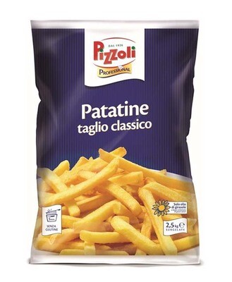 PATATE FRITTE PROFESSIONAL 11X11 KG 2.5 PIZZOLI