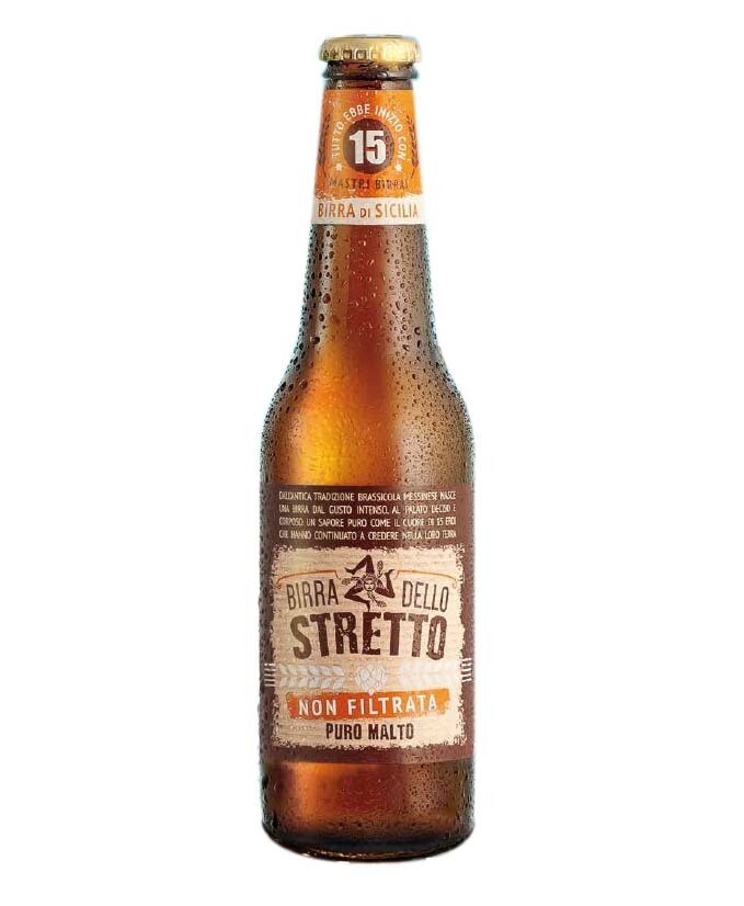 BIRRA DELLO STRETTO NN FILTR CL33 24 5 PURO MALTO