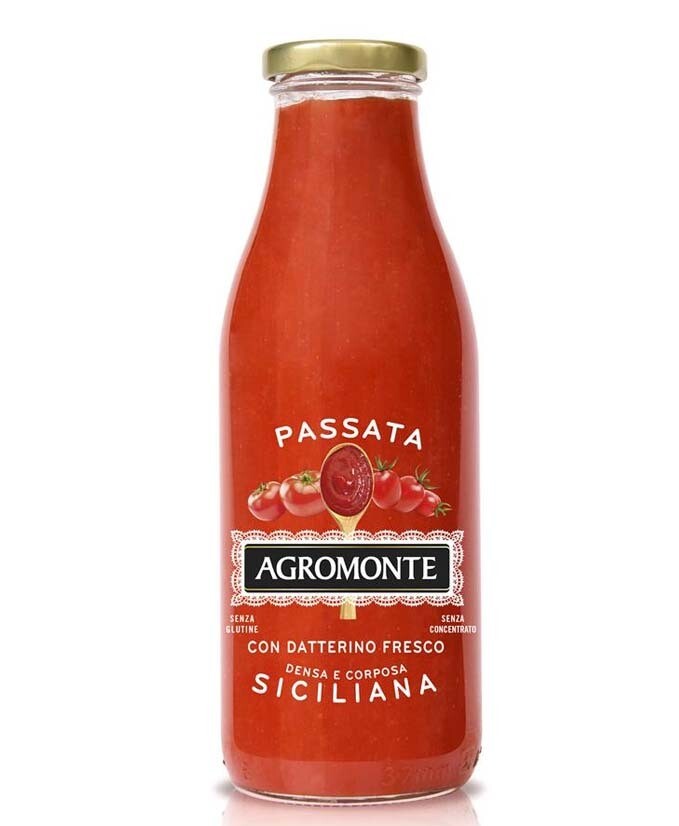 PASSATA DI POMODORO E DATTERINO ML550 12 AGROMON