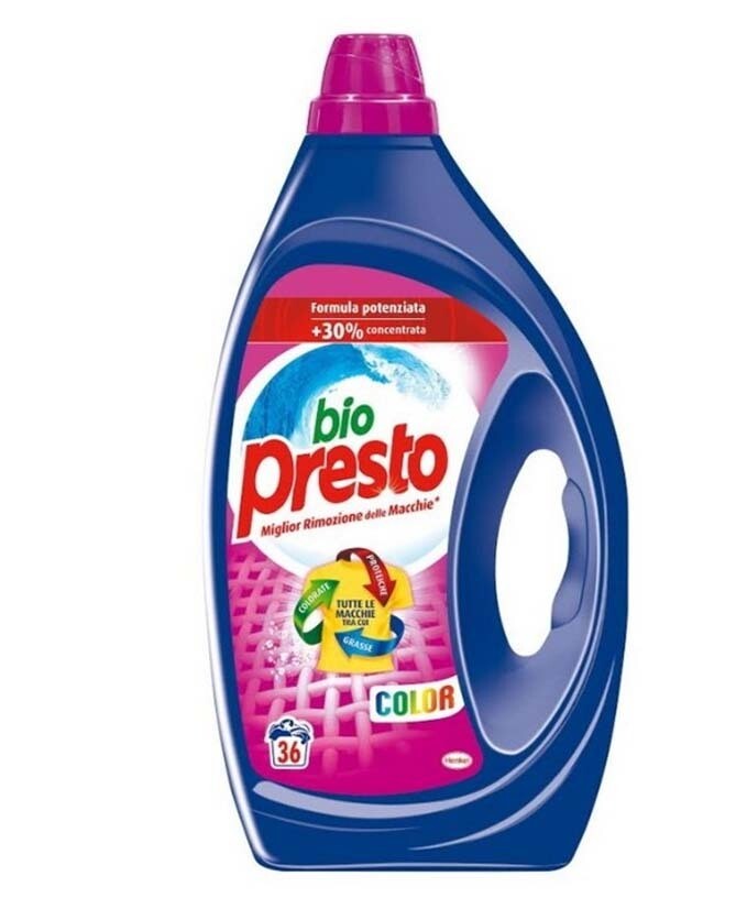 BIO PRESTO DET LIQUIDO COLOR 35 LAV