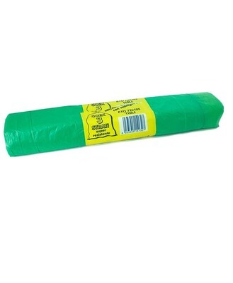 SACCO ROT NU 72X105 VERDE VETRO PZ10 35