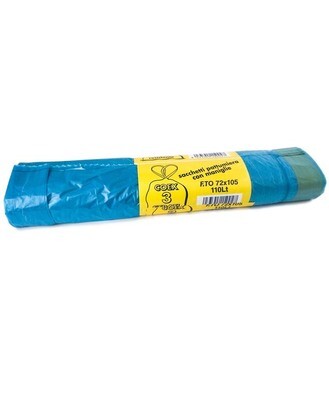 SACCO ROT NU 72X105 BLU CARTAE CARTONI PZ10 35