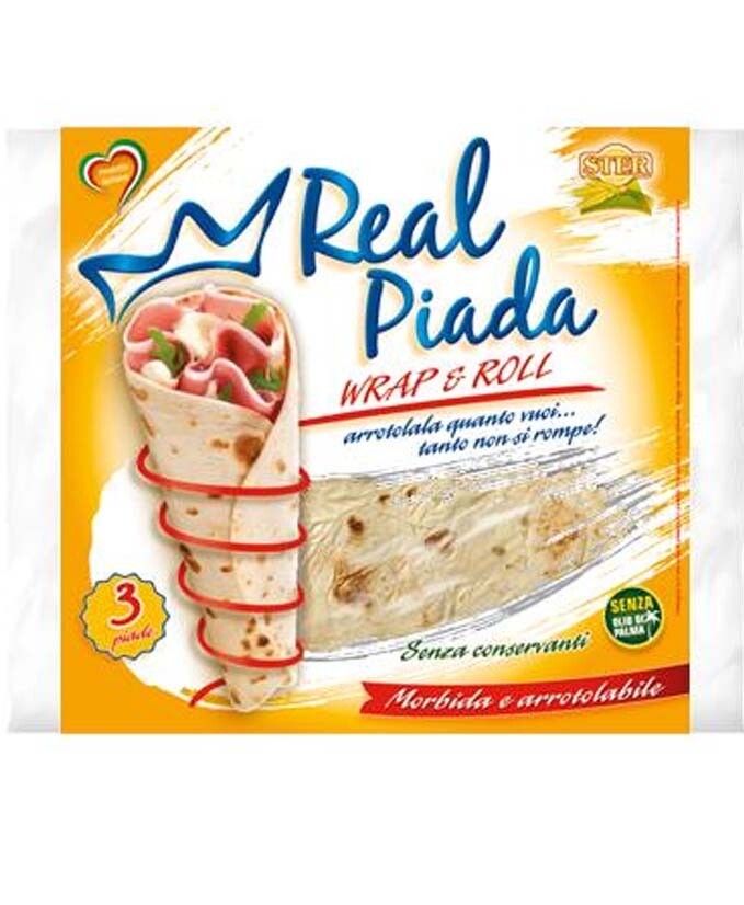 PIADINA WRAP E ROLL PZ3 GR 110 10 STER