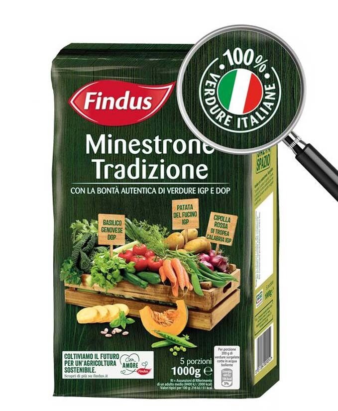 MINESTRONE TRADIZIONE IGP FINDUS KG 1 12