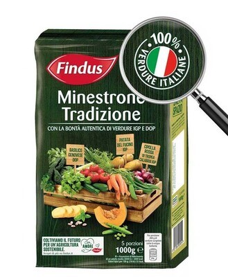 MINESTRONE TRADIZIONE IGP FINDUS KG 1 12