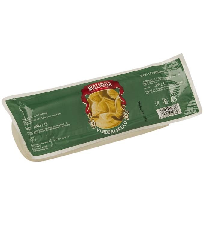 -11040- MOZZARELLA PANETTO VERDE PASCOLO KG 1 ZARPELLON