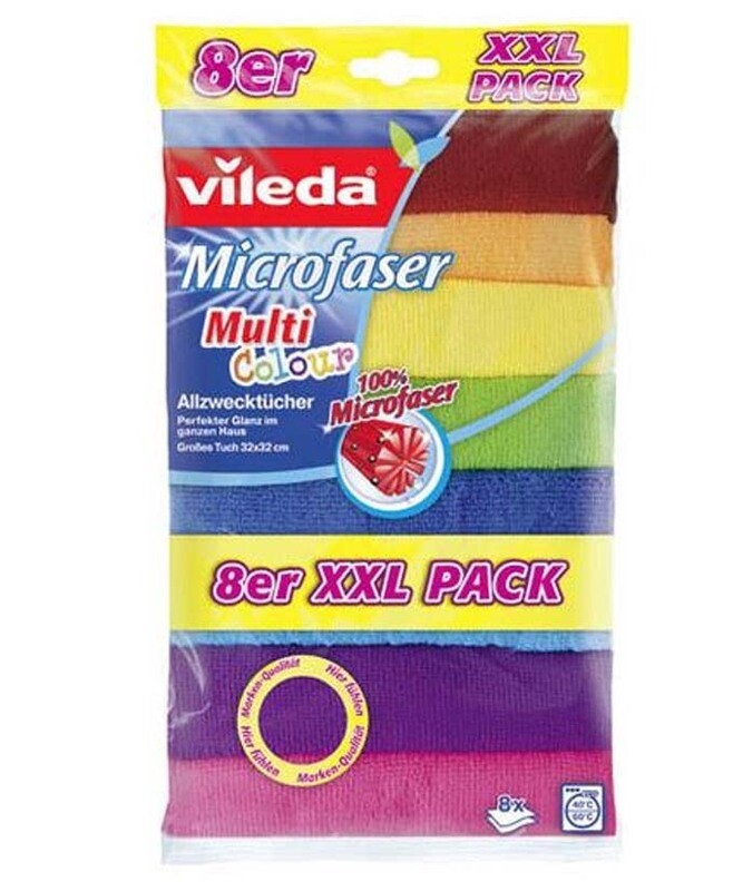PANNI STYLE MICROF 8 PZ VILEDA COLOR 10 PANNI STYLE MICROF 8 PZ VILEDA COLOR 10