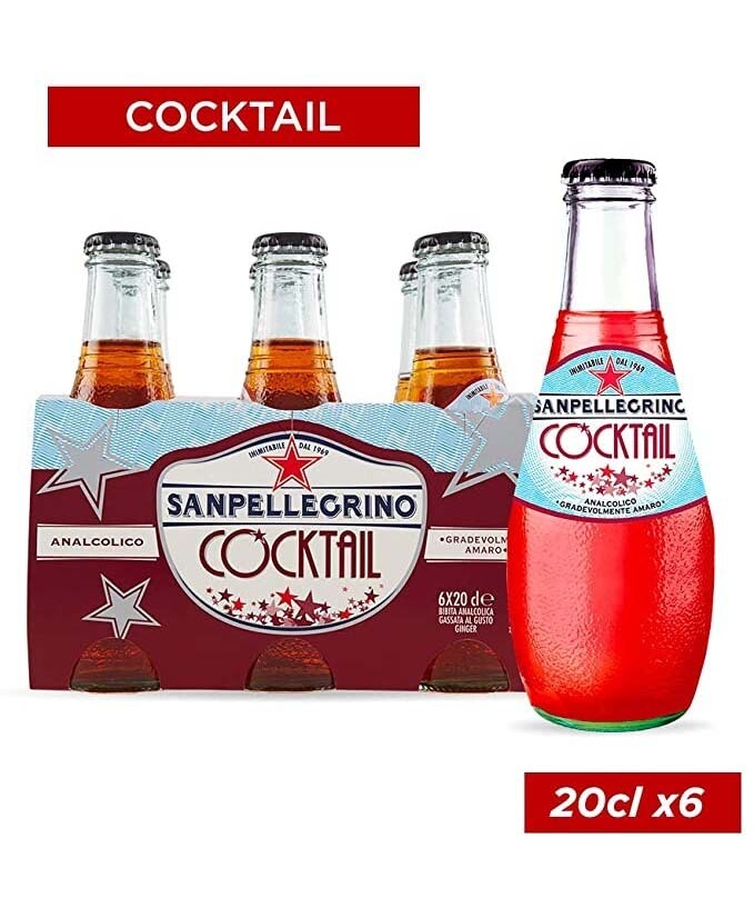 COCKTAIL NEW SANPELLEGRINO CL 20X4 6