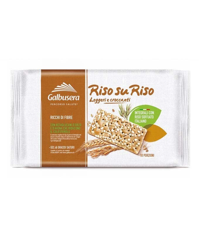 GALBUSERA RISO SU RISO CRAC INTEGRALE 380G 6