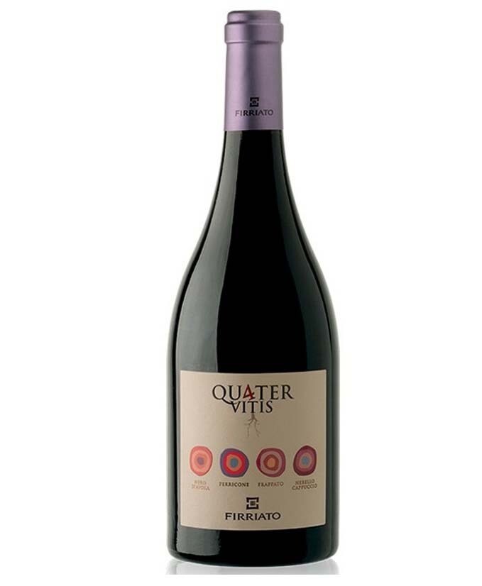 FIRRIATO QUATER NERO D AVOLA 14 5 CL 75 2014 6