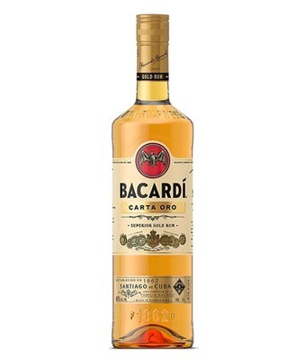 RUM BACARDI CARTA ORO LT 1 6 40