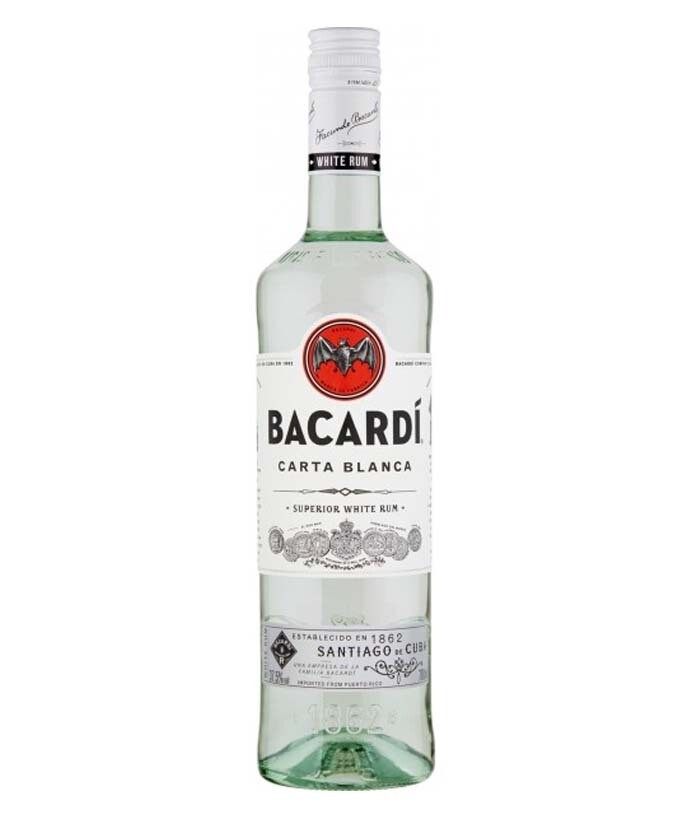 RUM BACARDI CARTA BLANCA CL 70 6 37 5