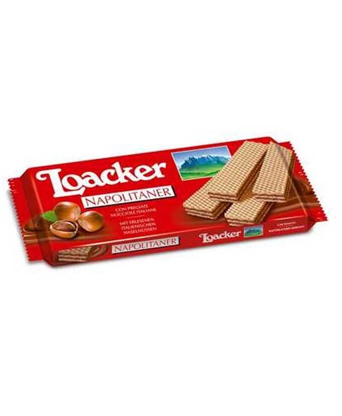 LOACKER WAFERS NAPOLITANER GR 175 18