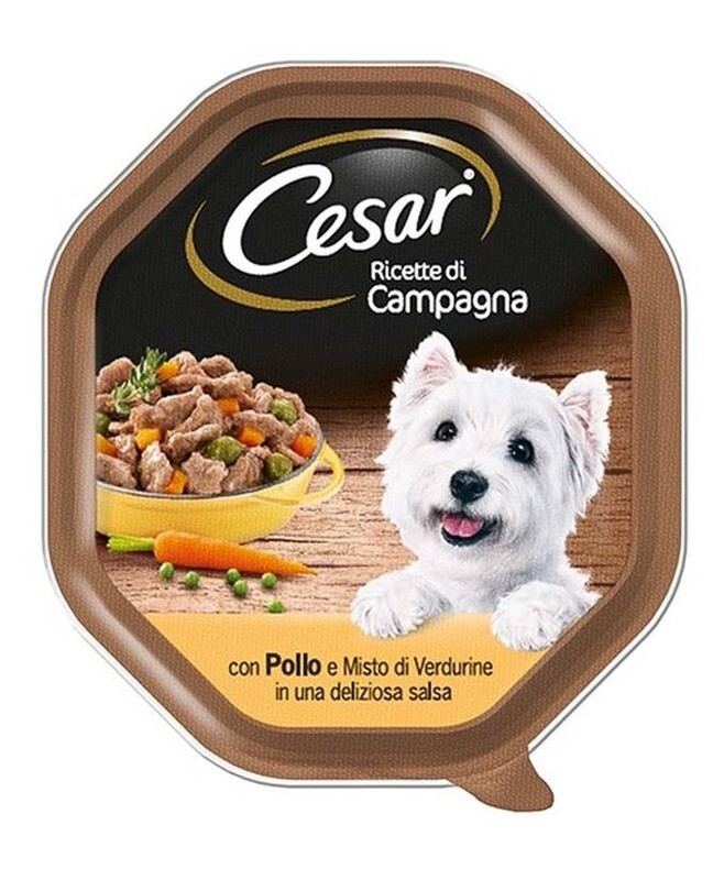CESAR RICETTE DI CAMPAG POLLO VERDURE G 150