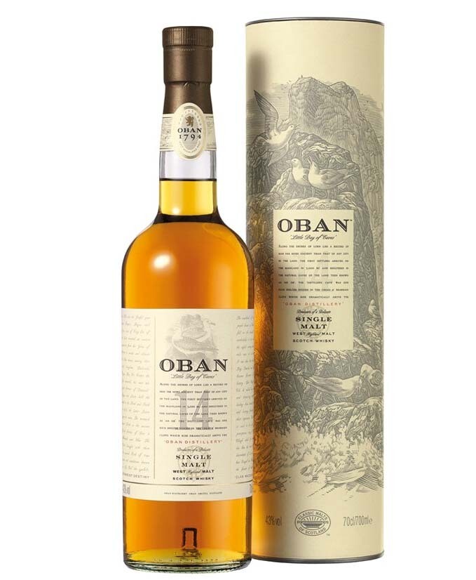 WHISKY OBAN 14 ANNI AST CL 70 43 6