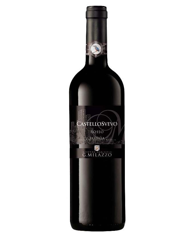 -MILAZZO- VINO ROSSO CASTELLO SVEVO CL 75