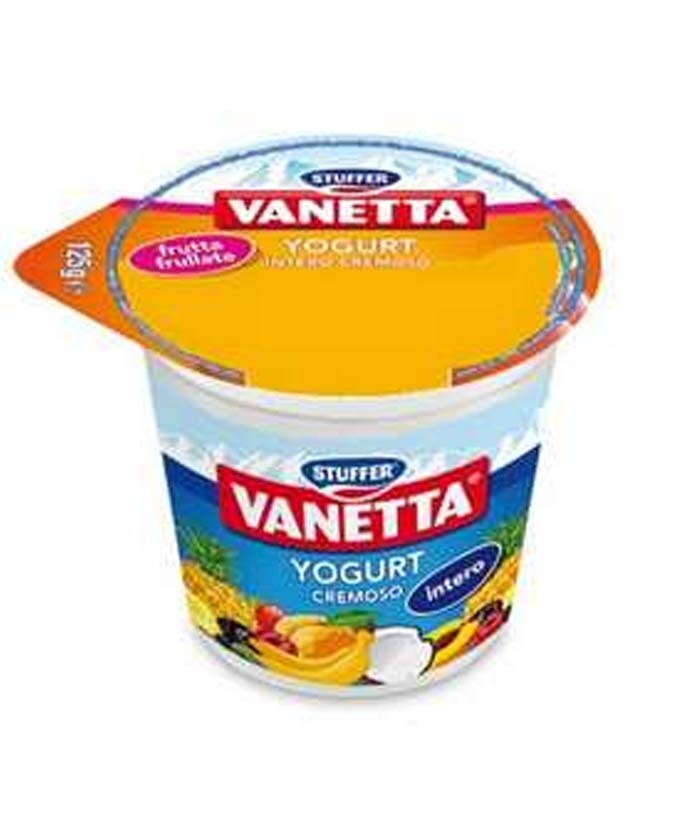 YOGURT VANETTA ANANAS PEZZI GR 125