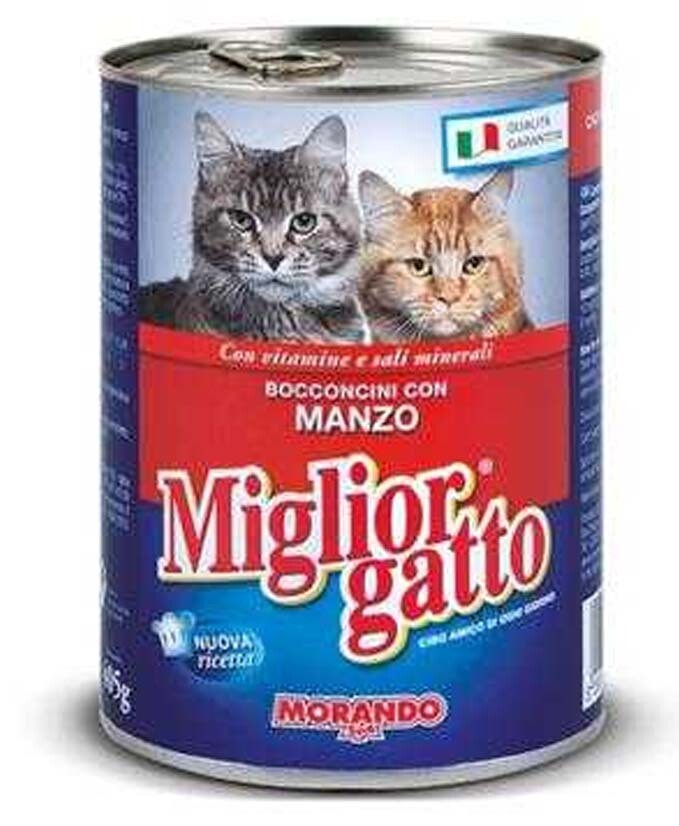 MIGLIOR GATTO BOCC MANZO GR 405 MORANDO 24