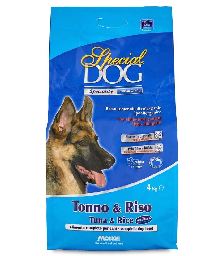 SPECIAL DOG CROCCANTINI TONNO RISO KG 4 PREMIUM